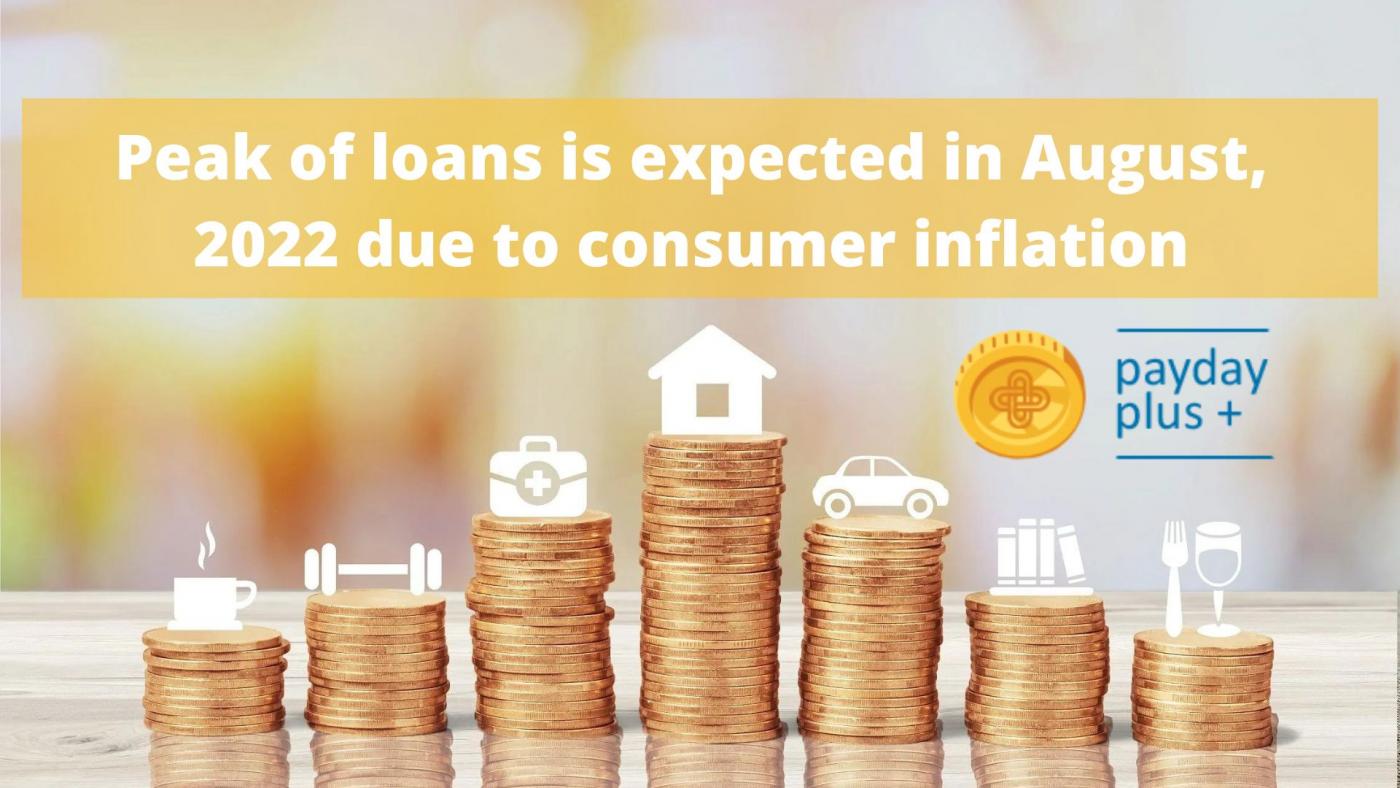 Peak of loans is expected in August, 2024 due to consumer inflation